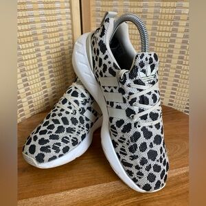 🔶Adidas Swift Run 22 Leopard Running Shoes Sneakers Trainers Size 6